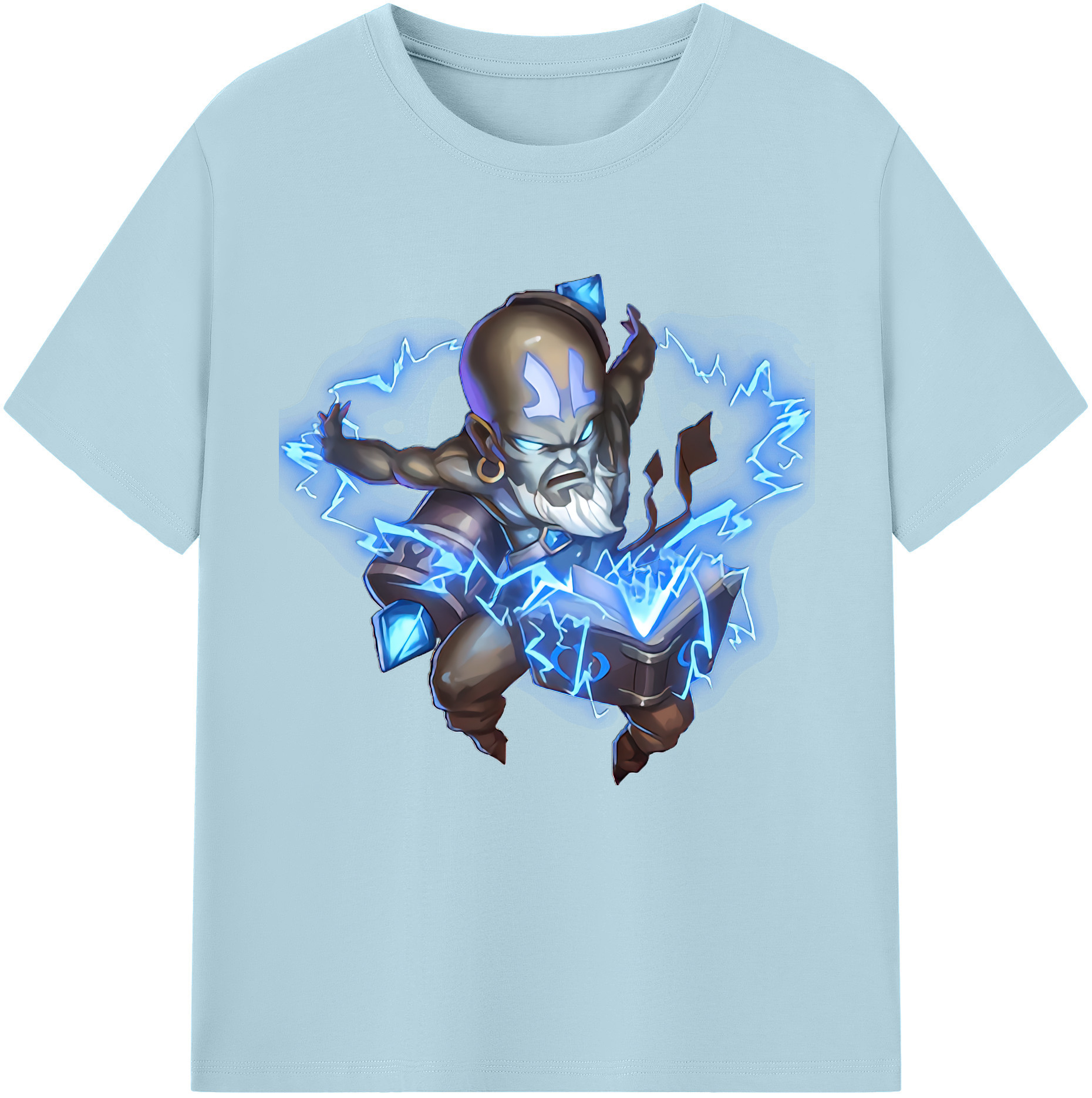 リーグ・オブ・レジェンド League of Legends LOL 綿100％半袖Tシャツ（フロントプリント）